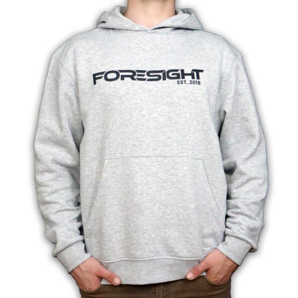 BigBack Hoodie Grau Frontansicht